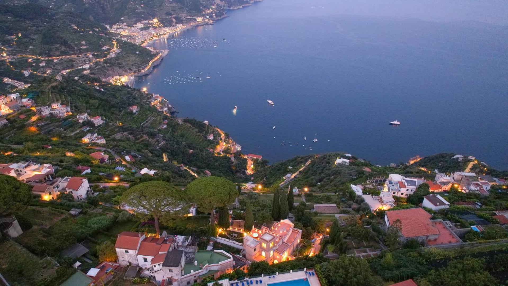 Villa Barluzzi Ravello Bagian luar foto