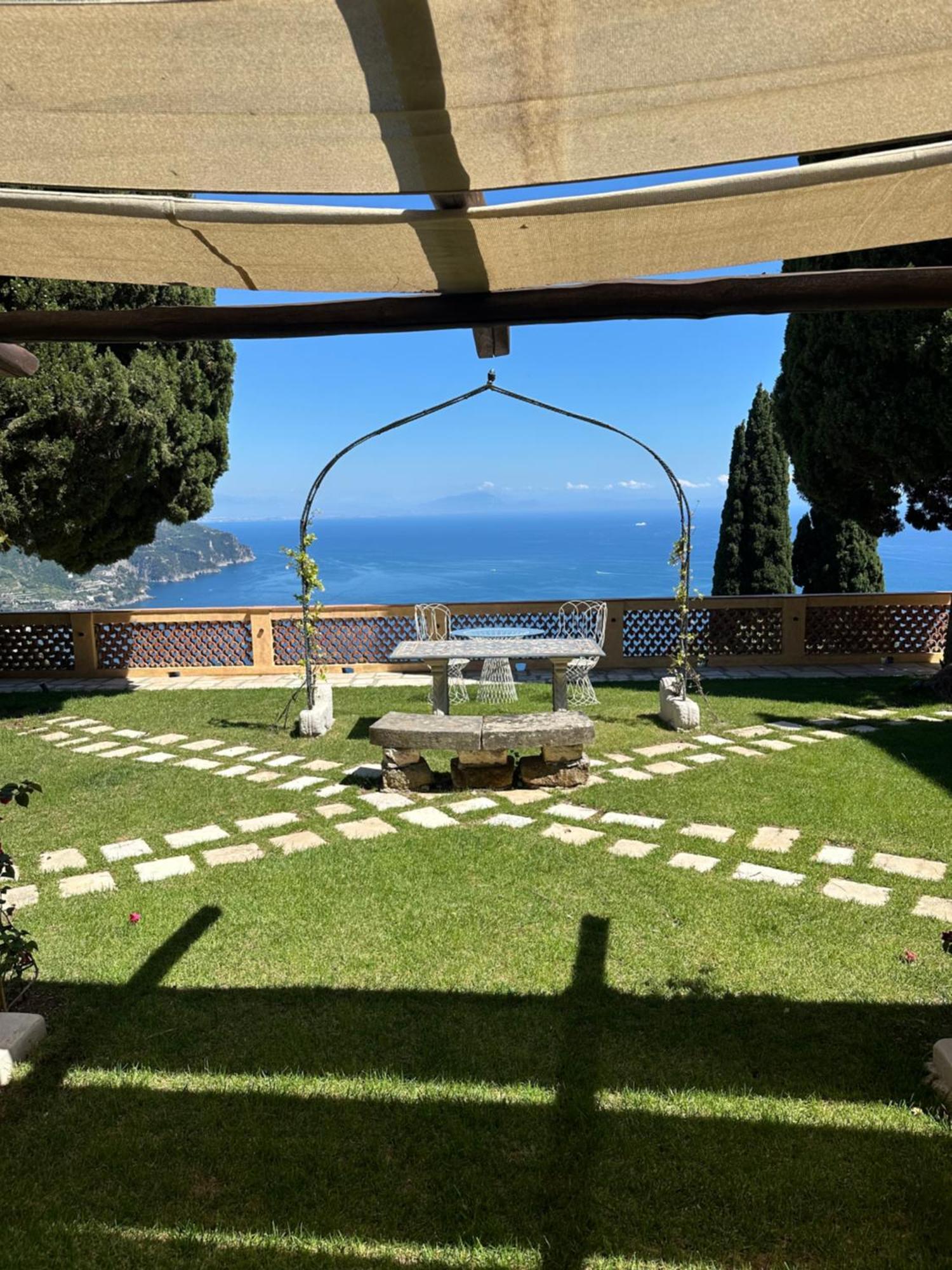 Villa Barluzzi Ravello Bagian luar foto